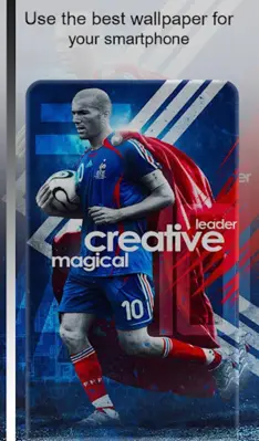 Soccer legend wallpaper android App screenshot 1